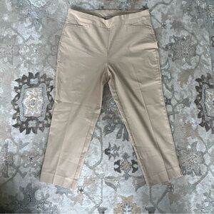 Chico’s Tan crop Pant